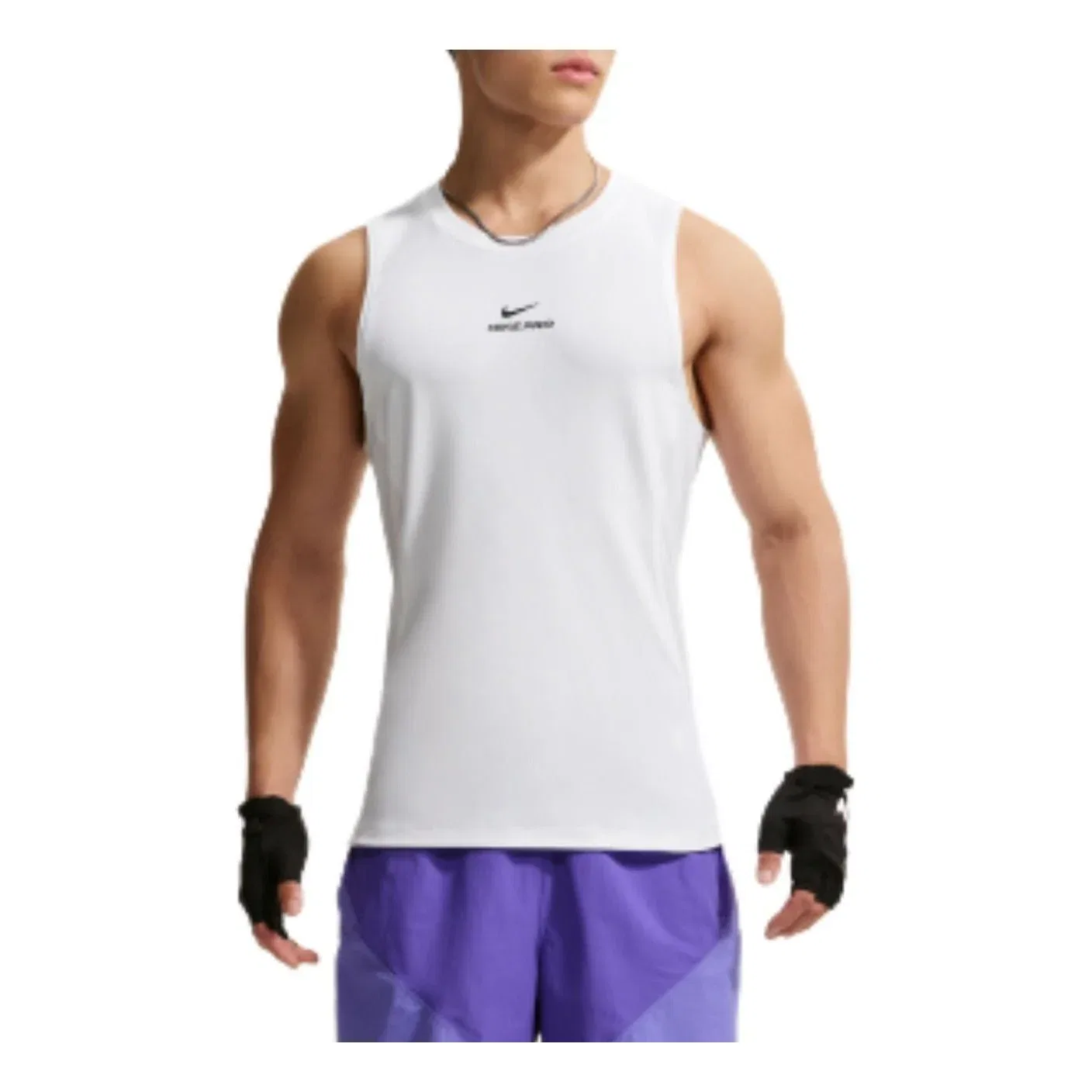 Мужской топ для тренировок Pro Dri-Fit Training Tank Asia Sizing 'White' Nike, белый