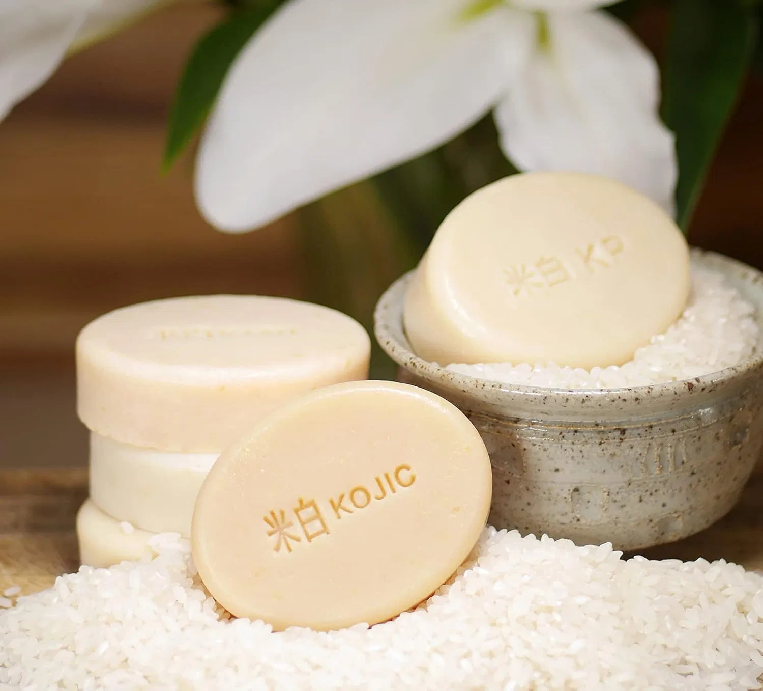 Твердое мыло Kasu Kojic Soap, 60 г — фото 4