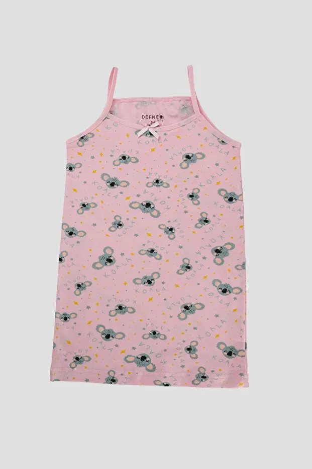 Детский комплект нижнего белья для девочек хлопковый Koala Patterned Defne Baby, Colored — фото 3