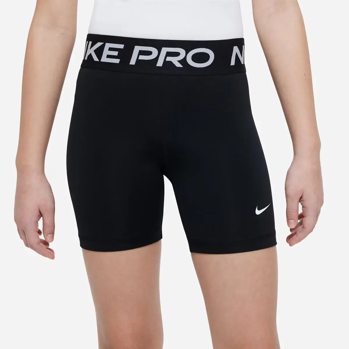 Детские шорты для девочек Nike Pro Dri-FIT 13 см Nike, Negro — фото 2
