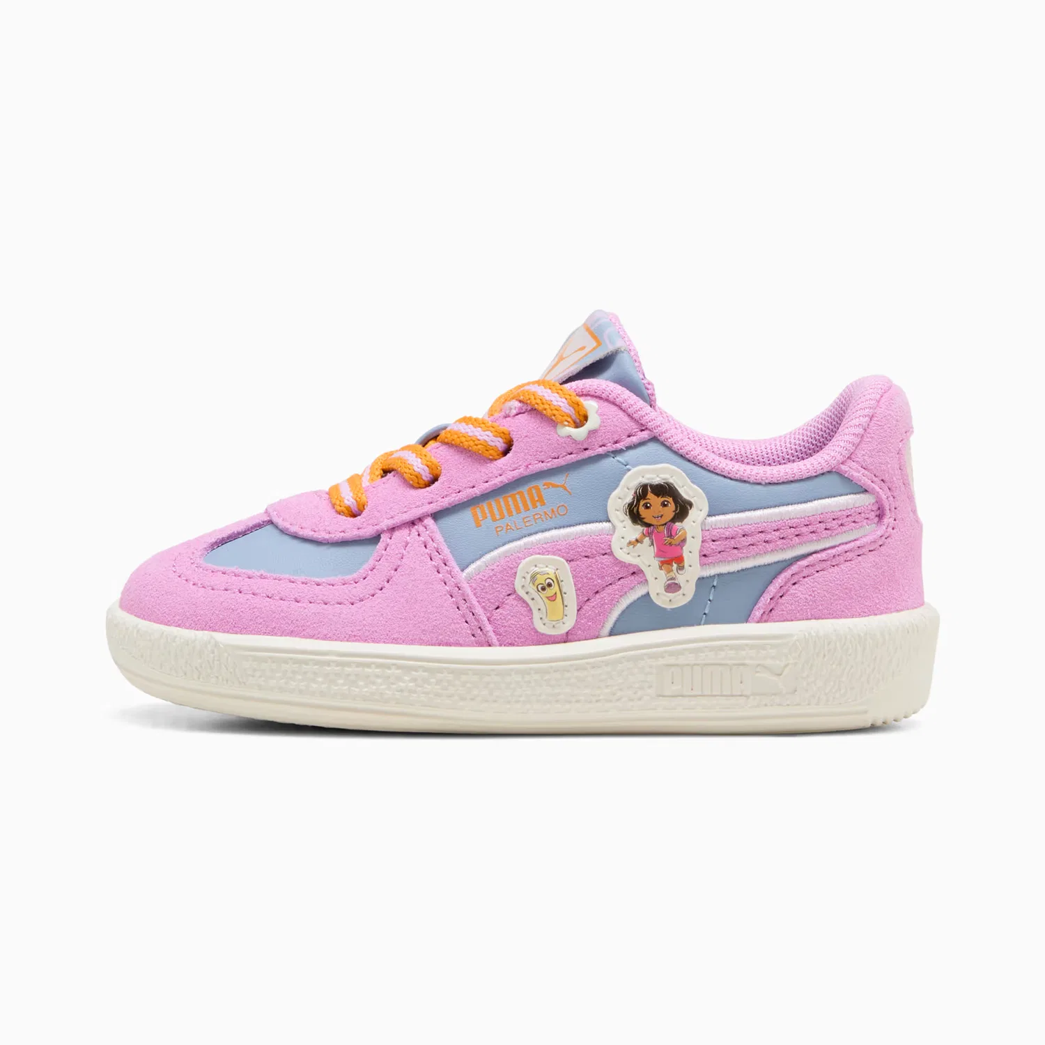 Удобная обувь для малышей Puma X Dora The Explorer Palermo, Mauve Glow-Warm White