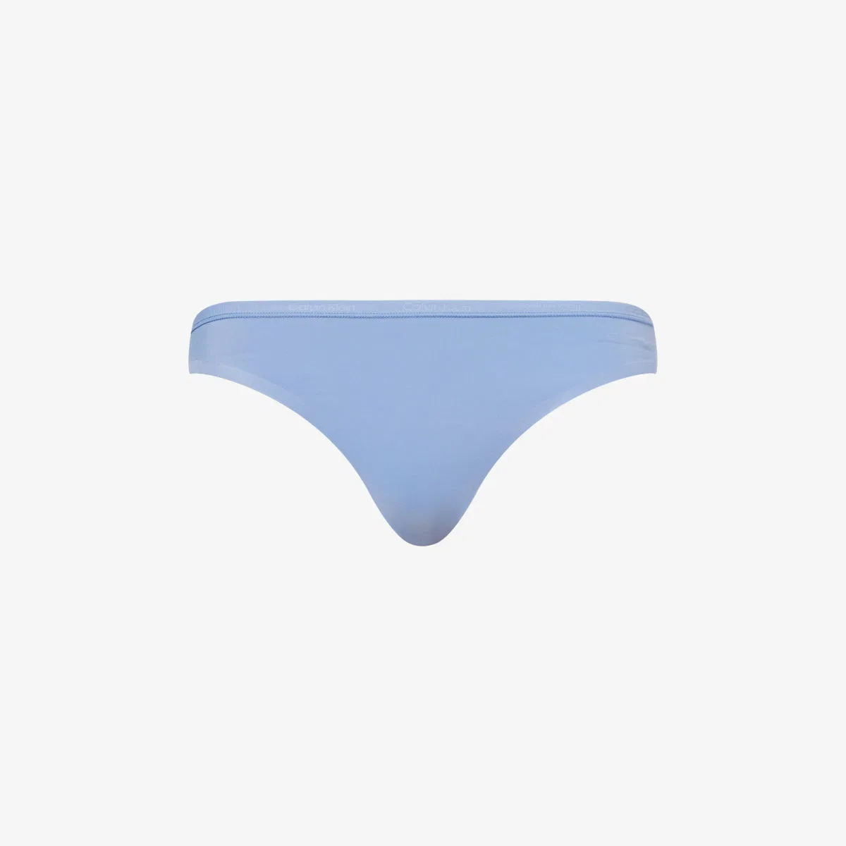 Идеально сидящие ультралегкие эластичные тканые стринги Calvin Klein, синий