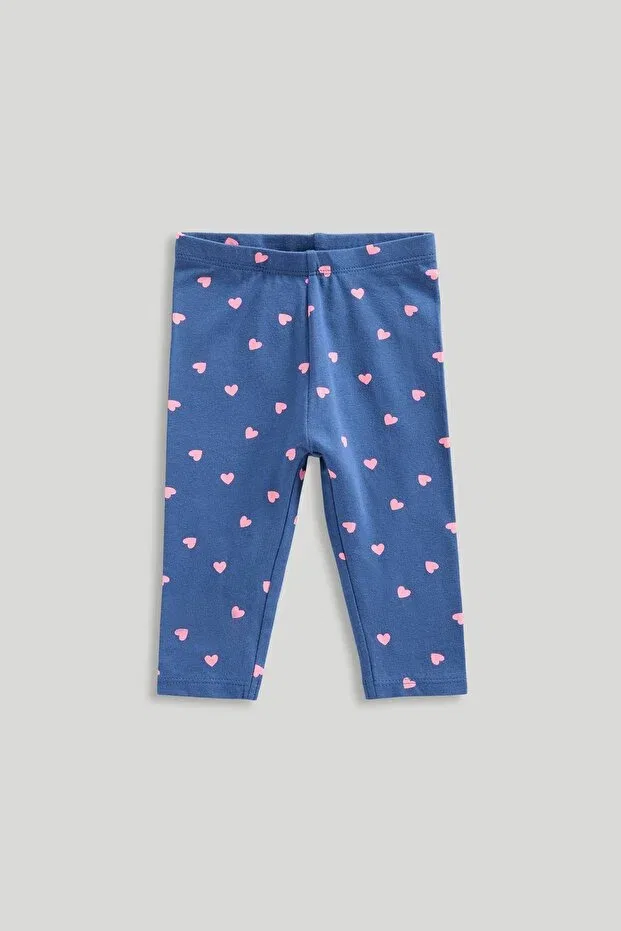 Детские леггинсы для девочек однотонные Mothercare, Navy Blue