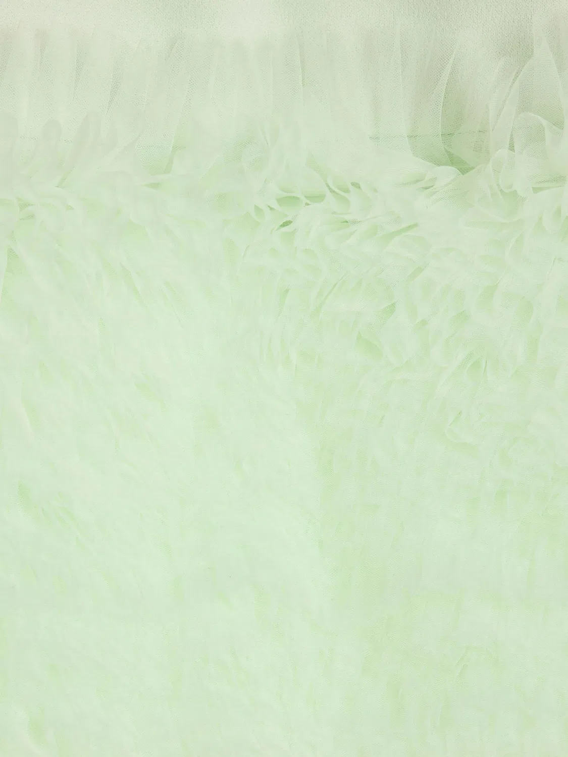 Платье River Island Green 3D Organza Hem, зеленое — фото 4