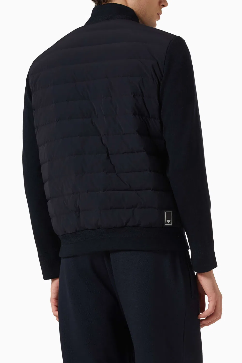 Куртка на пуху из стрейч-нейлона Emporio Armani — фото 3
