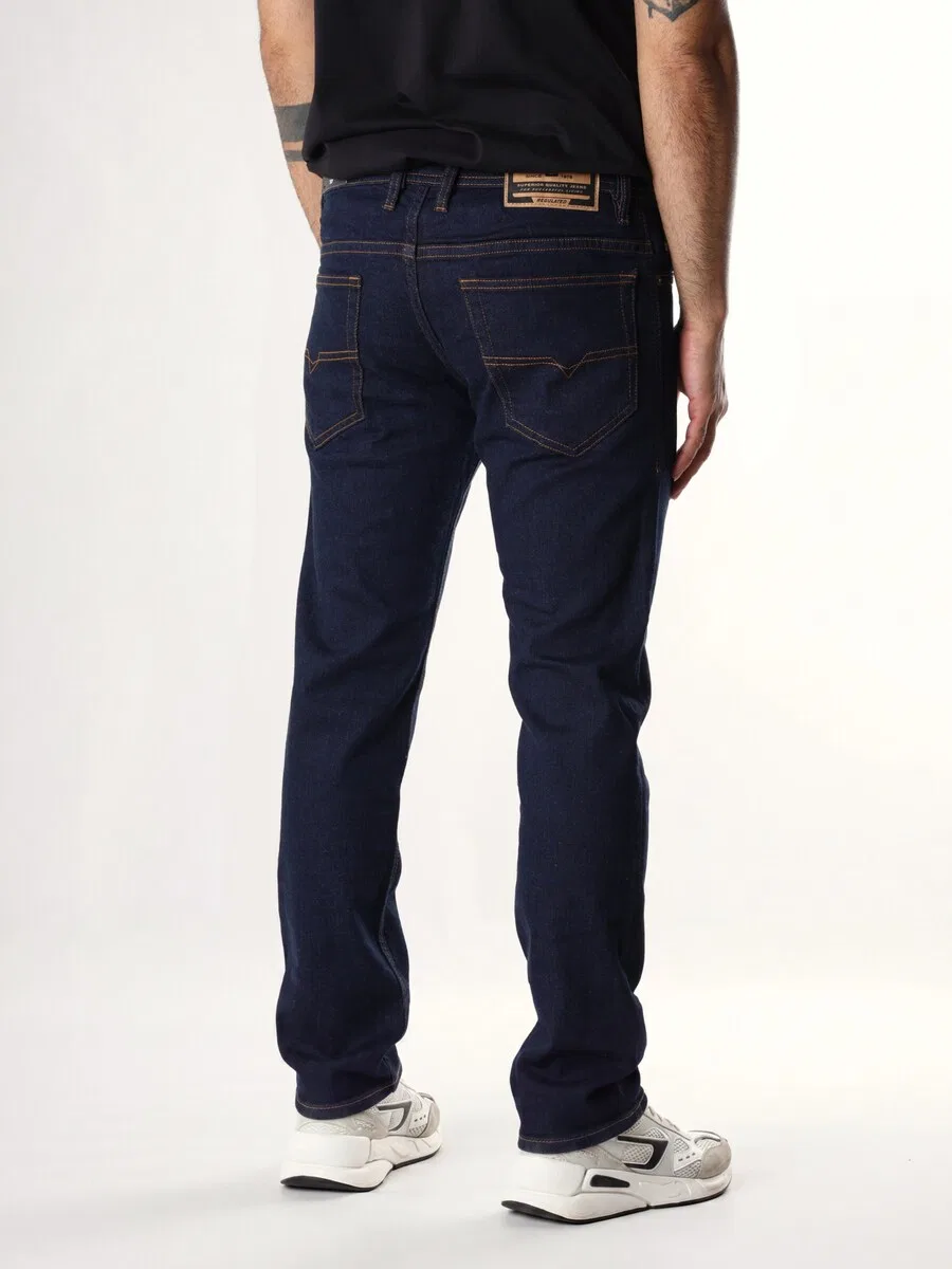 Джинсы DIESEL Slim fit 'Thommer-R' цвета Night Blue — фото 3