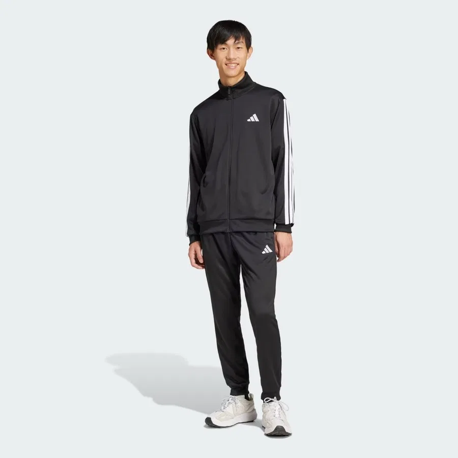 Комплект спортивного костюма с длинным рукавом 3s Ft Tt Ts adidas, Черный