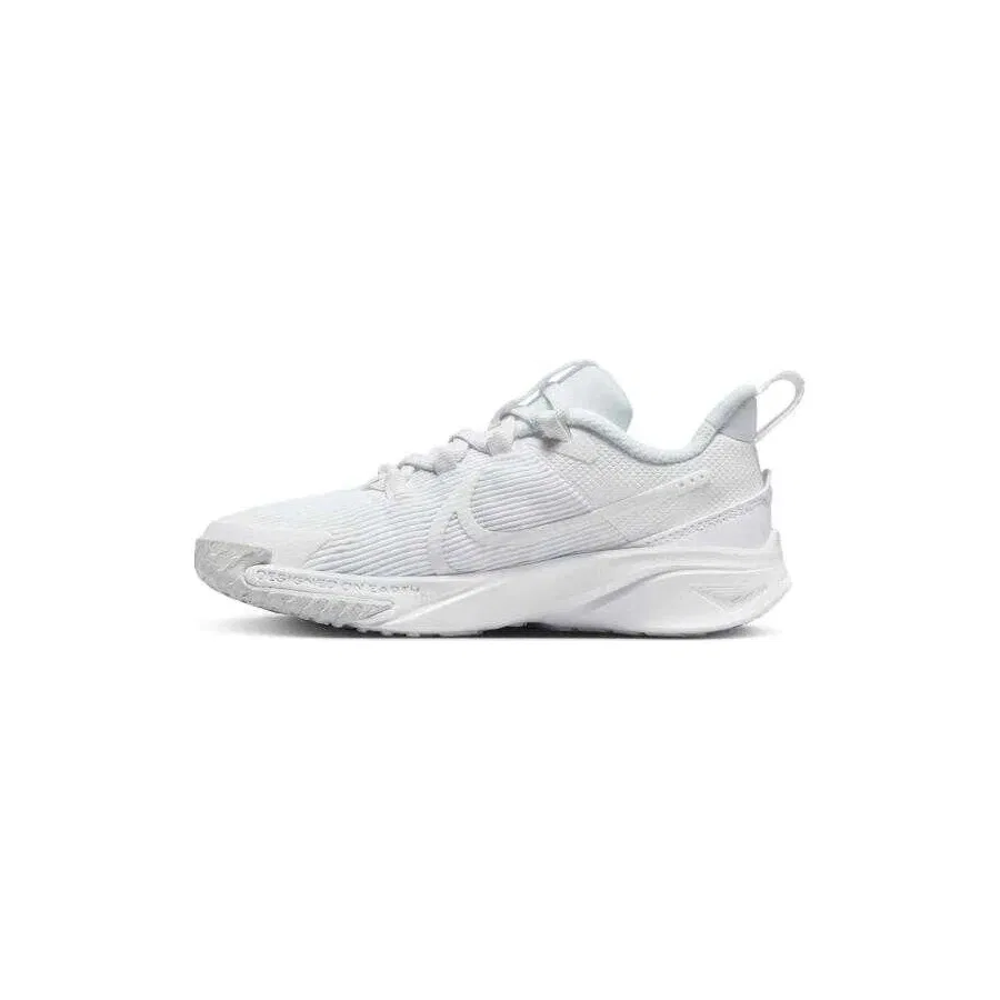 Детские кроссовки с мягкой подошвой Star Runner 4 Nn Nike, Белый — фото 2