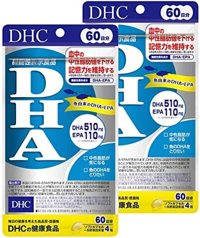 

Добавка DHC Food with Functional Claims, 2 упаковки