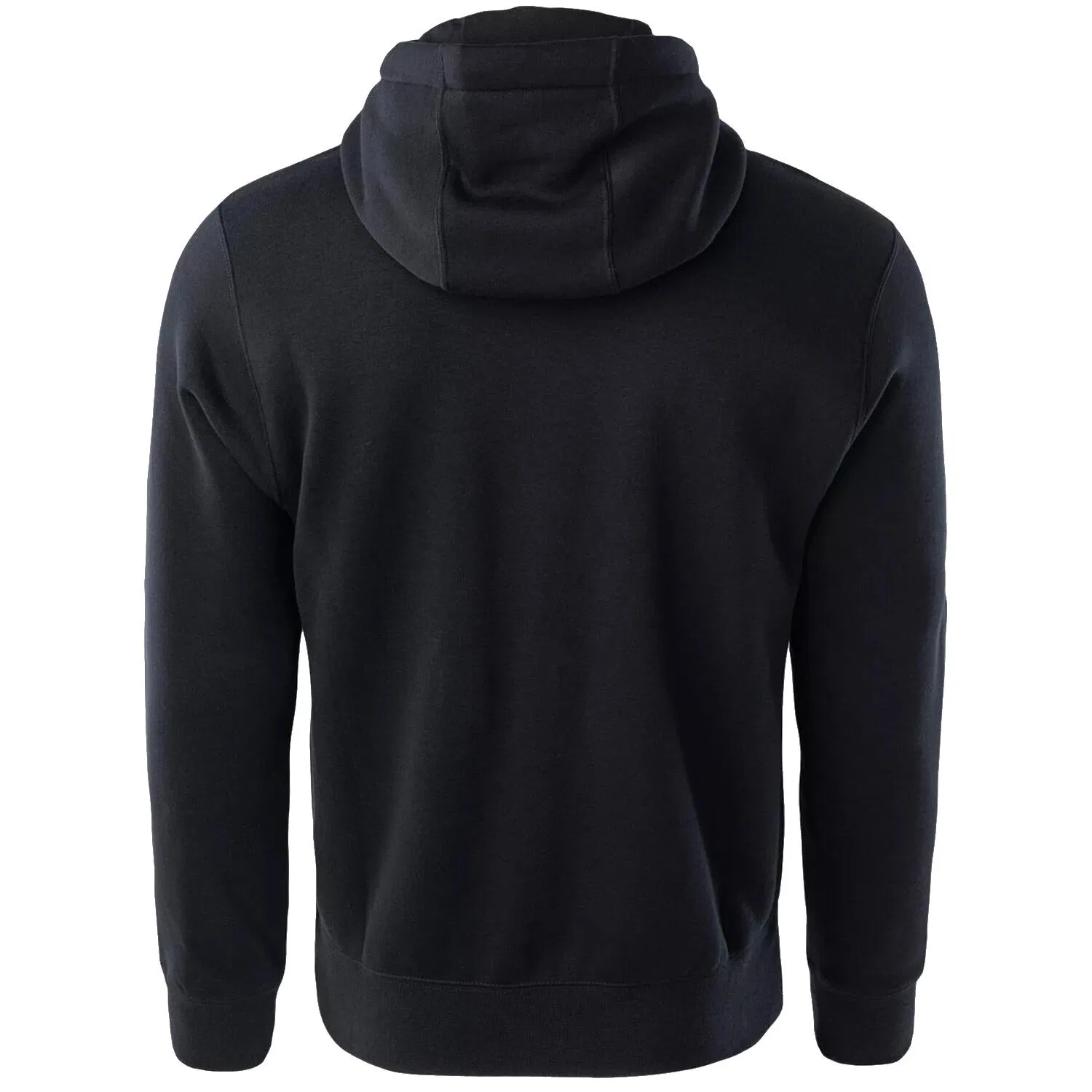 Мужской свитшот с флисом Nike NSW Club Fleece FZ Hoodie, Цвет: Schwarz — фото 2