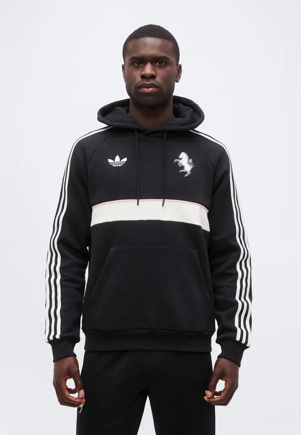 Худи "Ювентус Турин" - клубная одежда Adidas Originals, Black