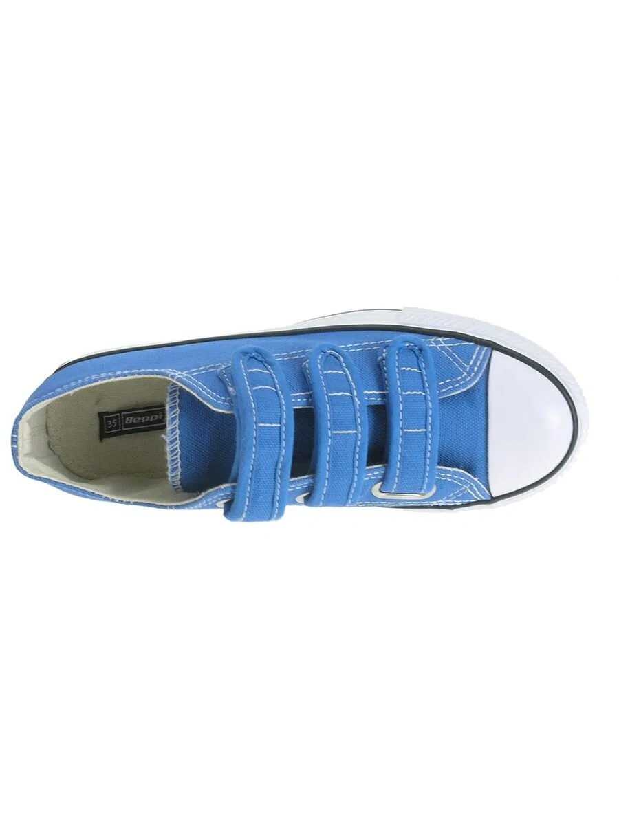 Кроссовки Beppi «Canvas Shoe» синего цвета — фото 4