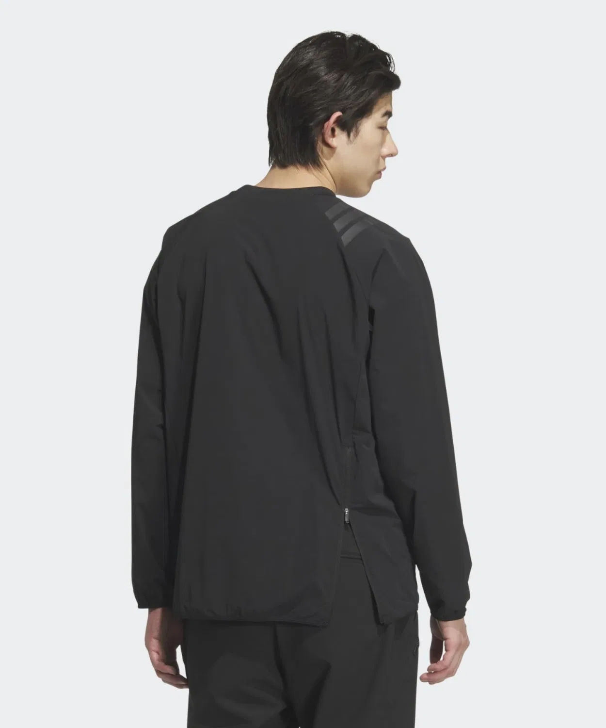 Мужская куртка-блузон с боковой молнией Adidas Golf, Black — фото 2