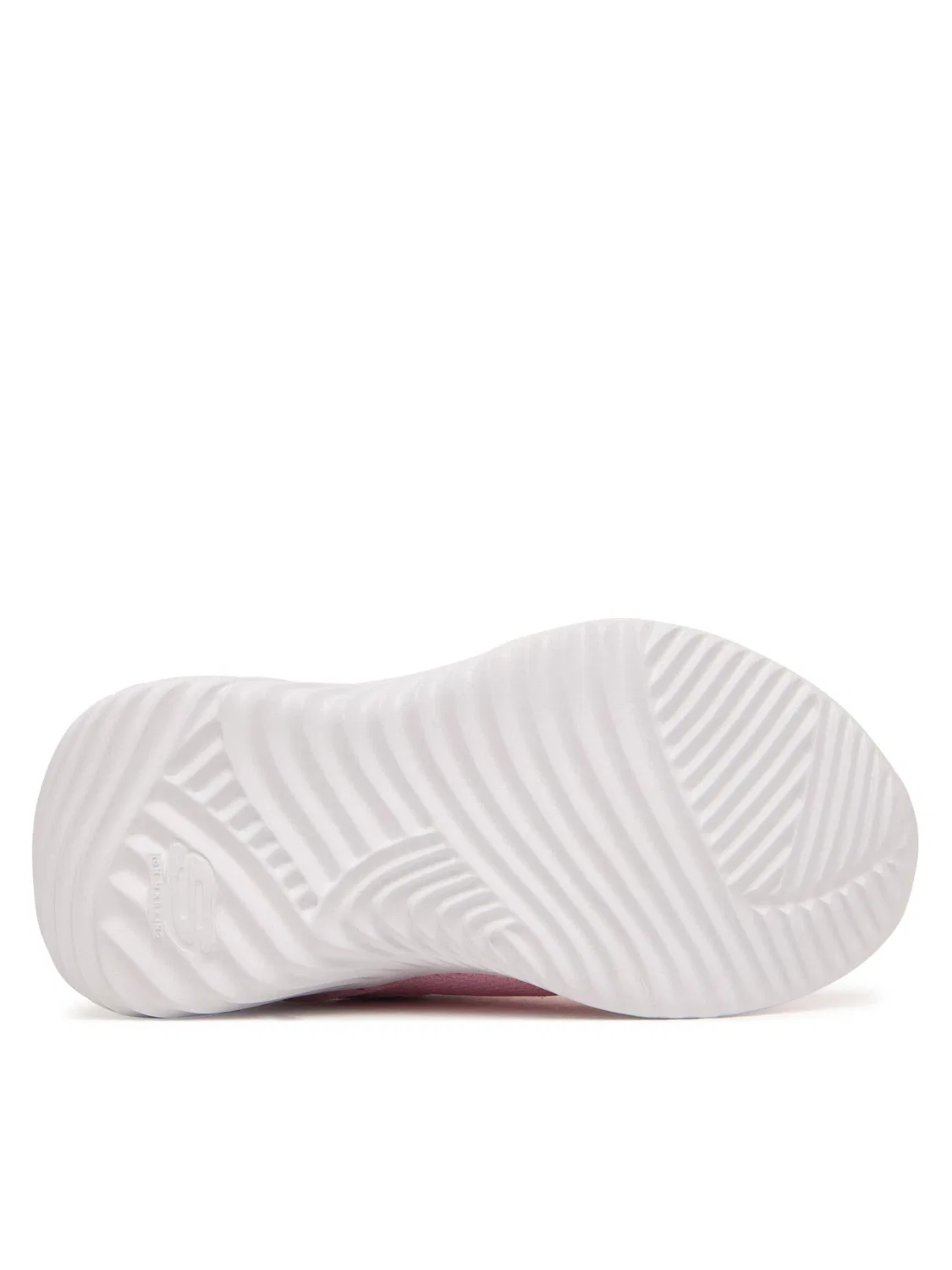 Кроссовки для девочки Bounder-Free and Easy Skechers, светло-розовый — фото 4