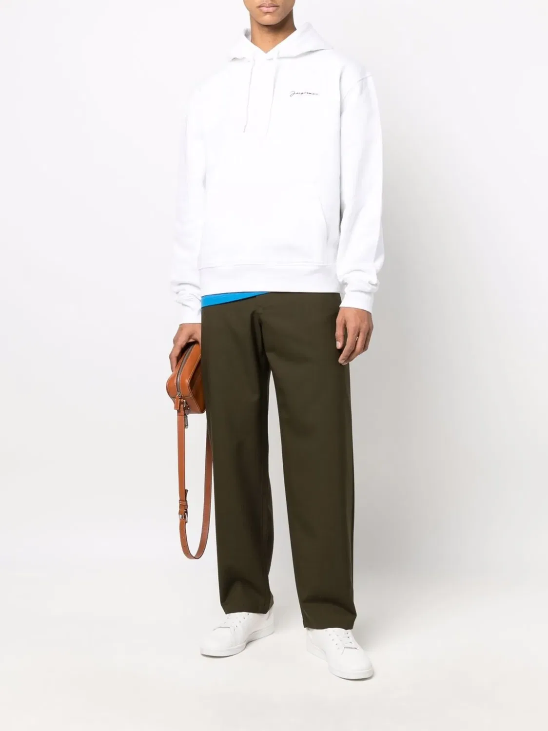 Худи Le Sweatshirt Brodé Jacquemus, белый — фото 4