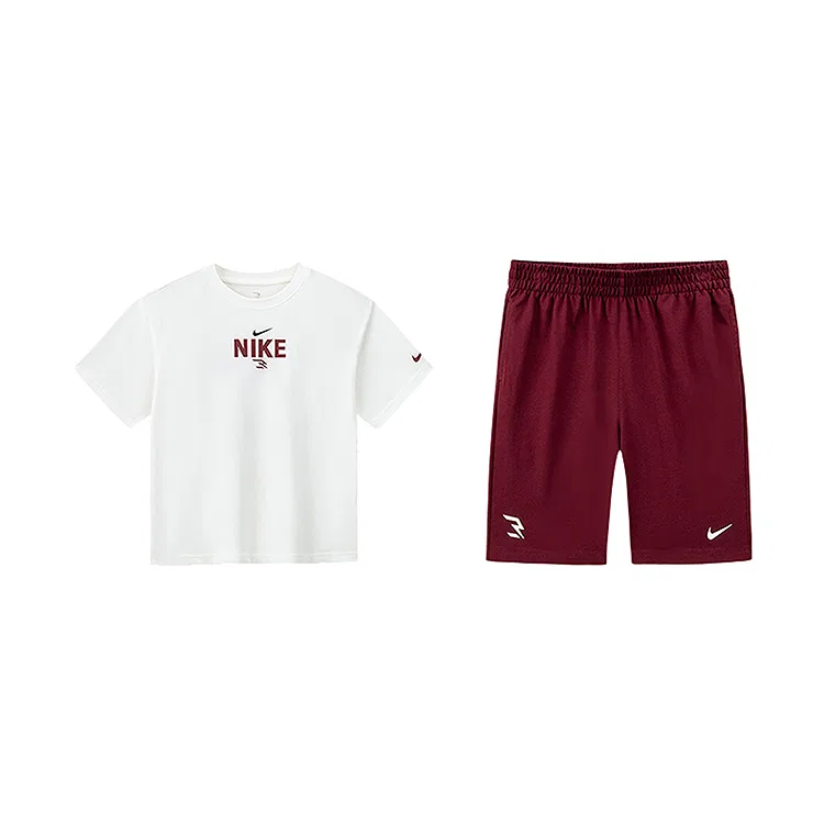 Детский спортивный свитшот с круглым вырезом Nike Casual Sportswear, Team Red