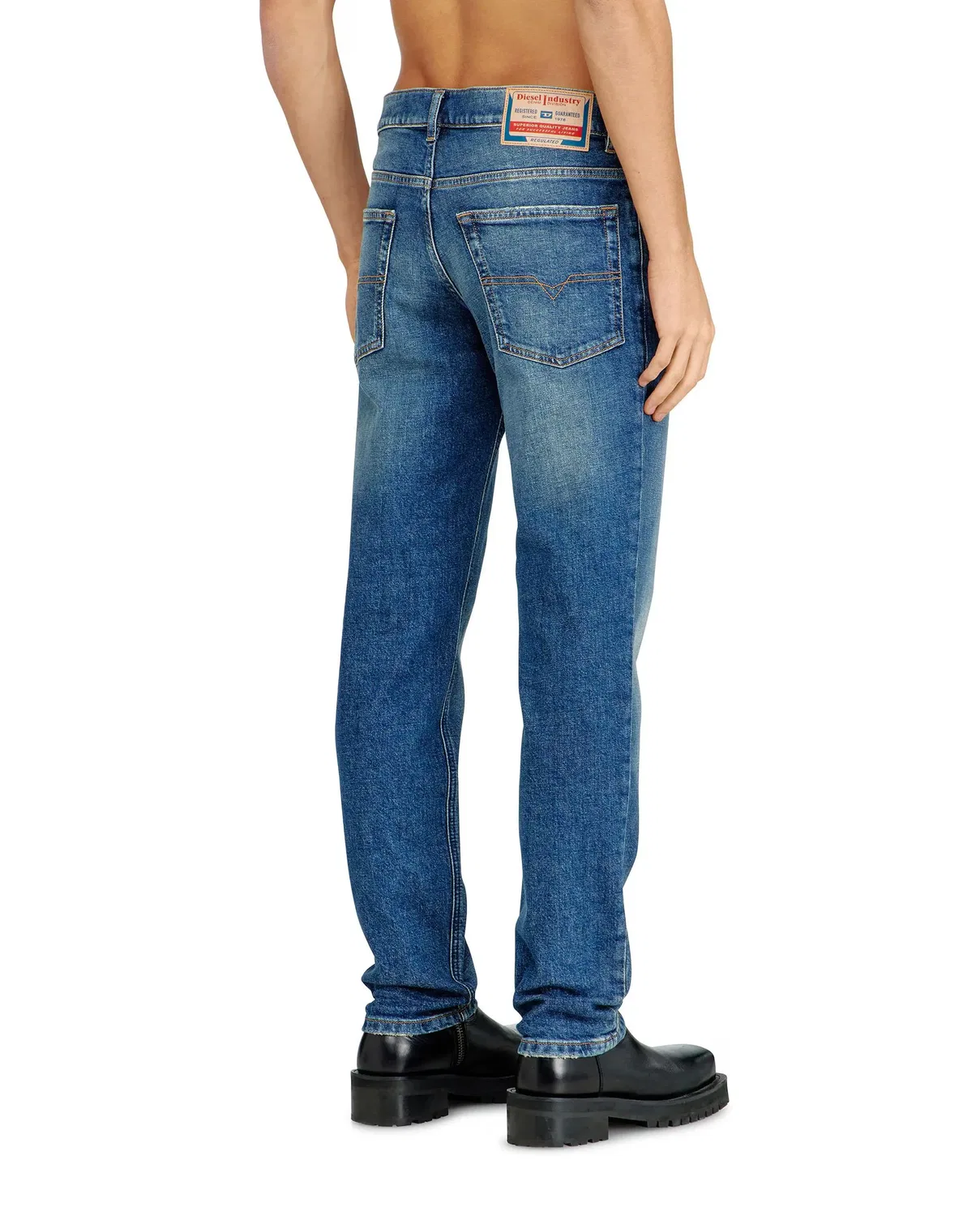 Мужские джинсы regular fit Diesel, Azul — фото 2