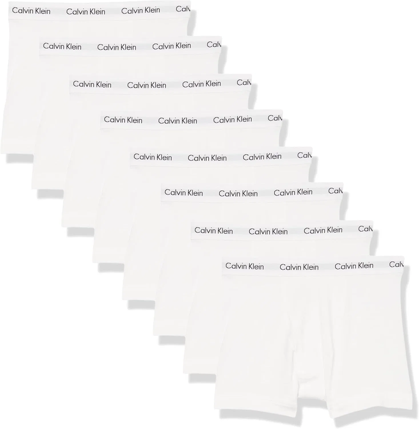 Боксеры, Cotton Stretch, Calvin Klein, Белый