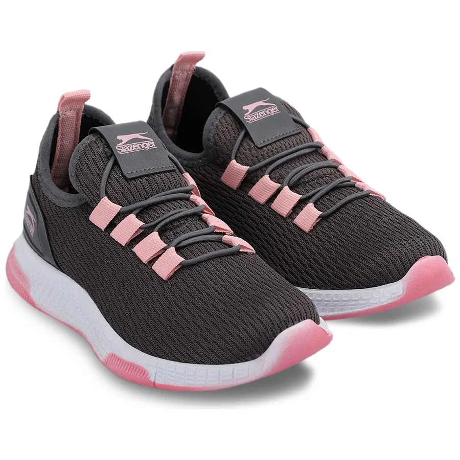 Детские кроссовки Slazenger Abena I, Серо-розовый — фото 2