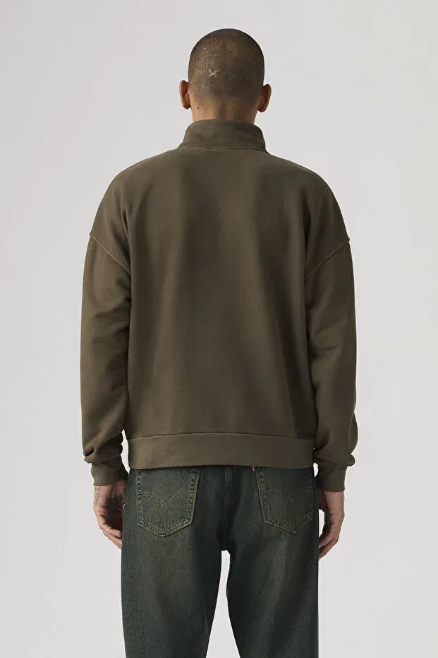 Мужские свитшот свободного кроя с длинным рукавом Levi'S, Brown — фото 3