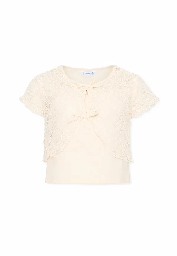 Блуза кружевная Blouse Mayoral ivory, слоновая кость