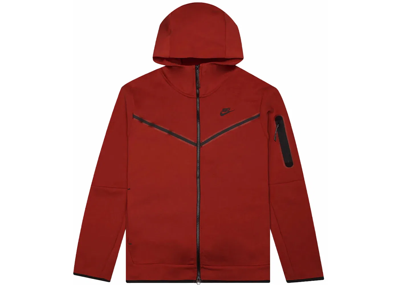 Мужская худи с длинным рукавом Nike, Gym Red/Black