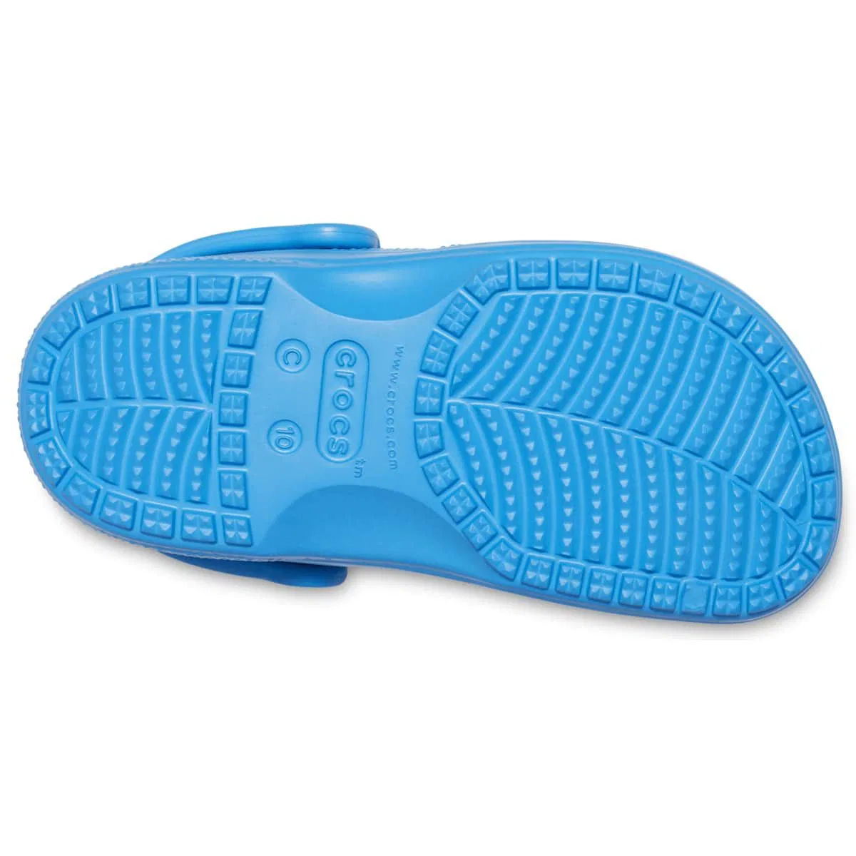Детские сабо для девочек с вентиляцией Baya Clog Crocs, Ocean — фото 4