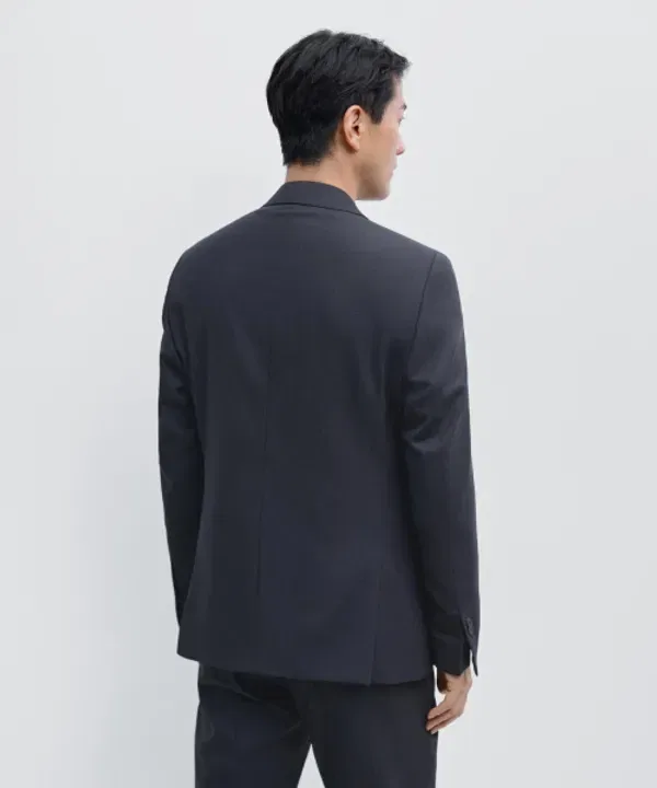 Блейзер из шерстяной смеси, Massimo Dutti — фото 3