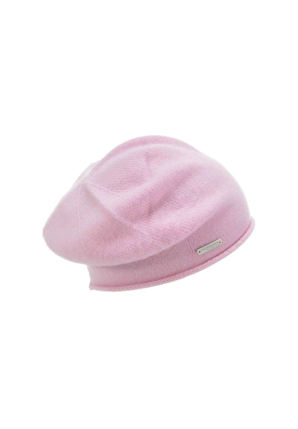 

Кашемировая баска с закругленным краем 17702-0 SEEBERGER, цвет Puder One Size