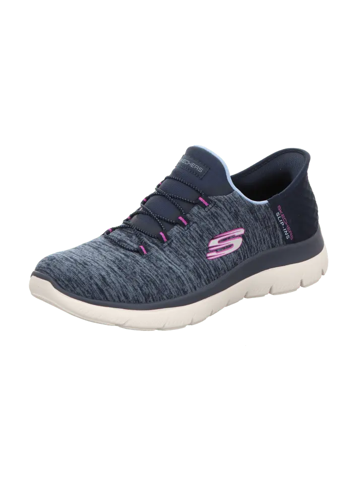 Тапочки Skechers Sport Slip In Dazzling Haze, синий