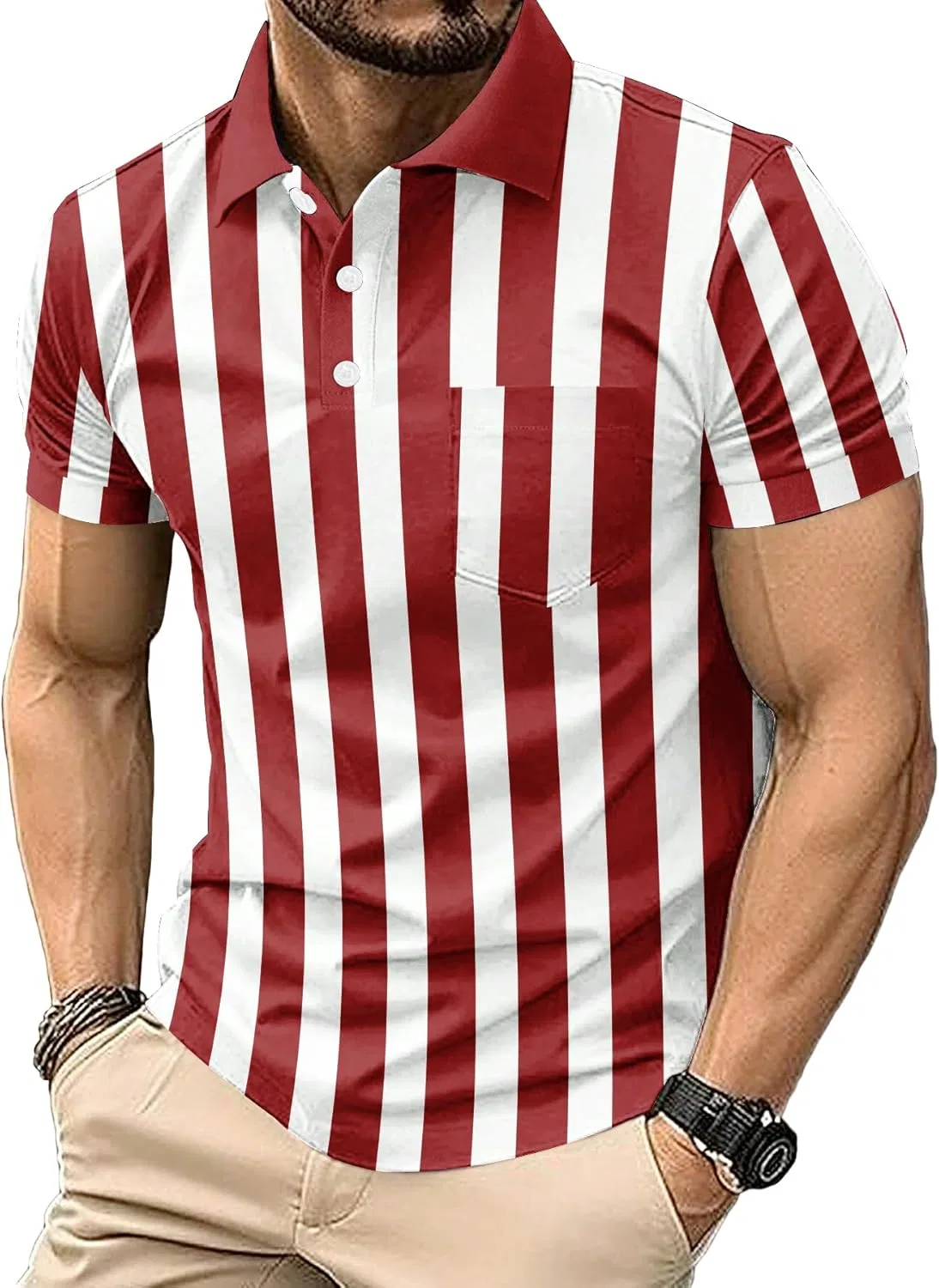Набор из 6 поло для гольфа и тенниса, Style-6pack-6 — фото 4