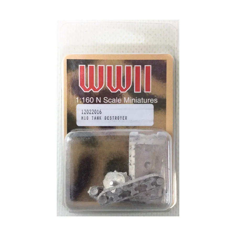 

Истребитель танков М10, WWII Miniatures (1:160)