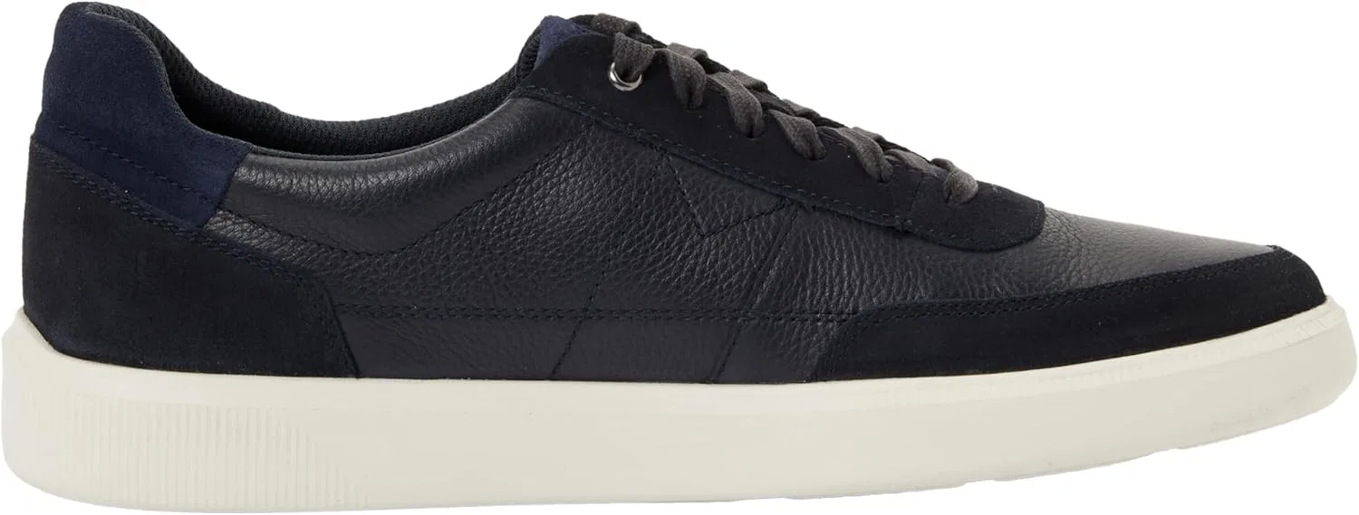 Кроссовки Clarks Herren Brodin Lo, Navy Leather — фото 4