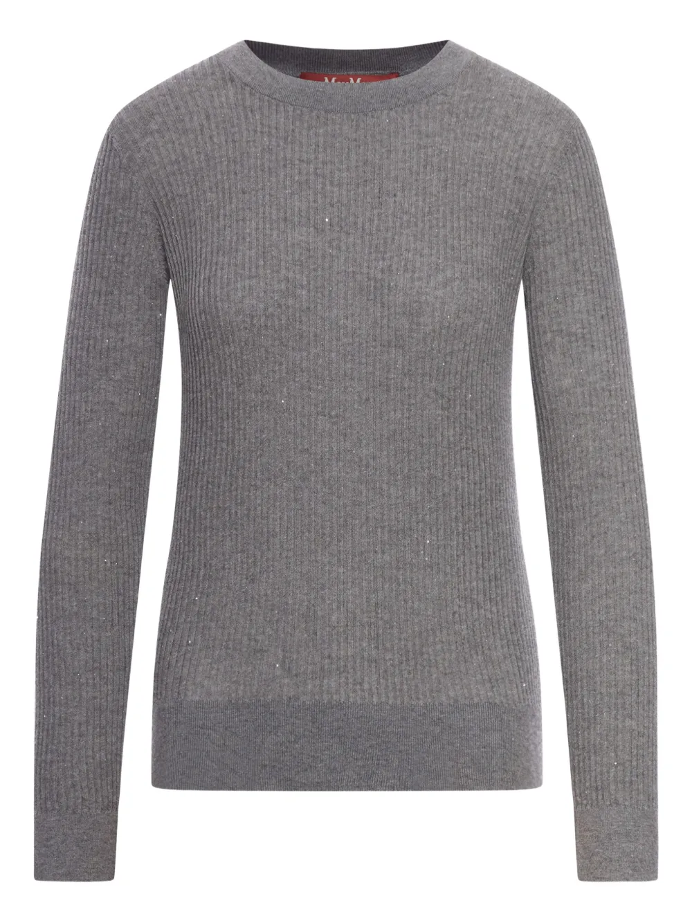 

Свитер Marabu в рубчик MAX MARA, серый