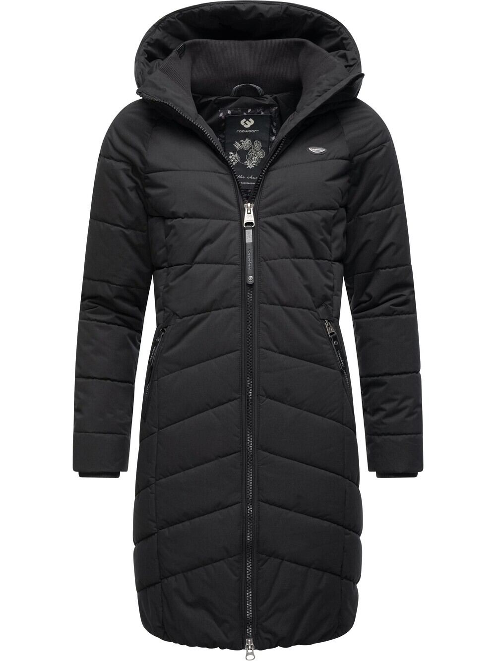 

Зимнее пальто Ragwear Dizzie, черный