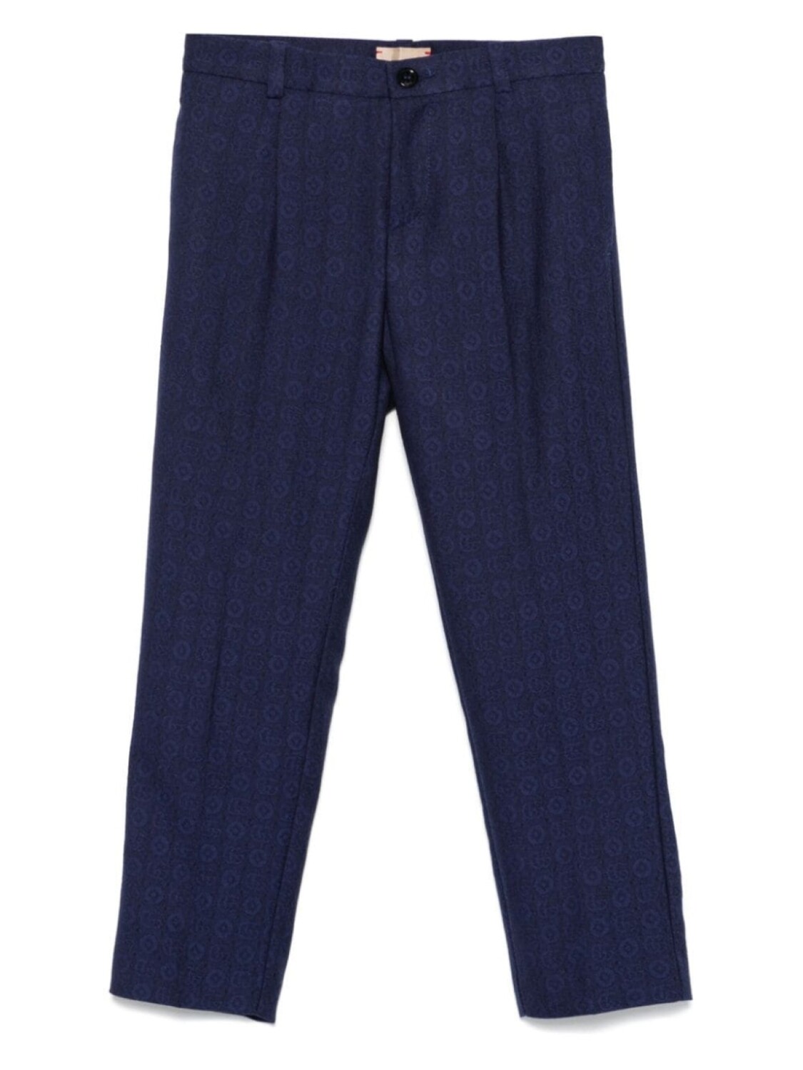 

Gucci Kids брюки жаккардовые GG, синий