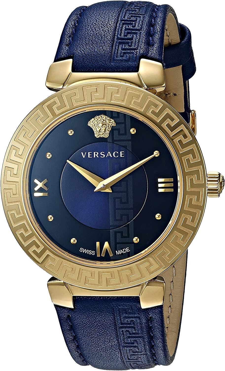 

Женские кварцевые часы Versace 35 мм, синий