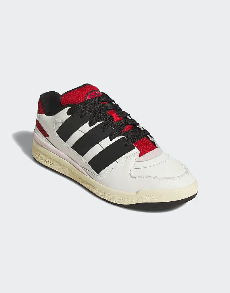 Кроссовки Adidas Originals Forum2000 в цвете «бежевый/черный/легкий»