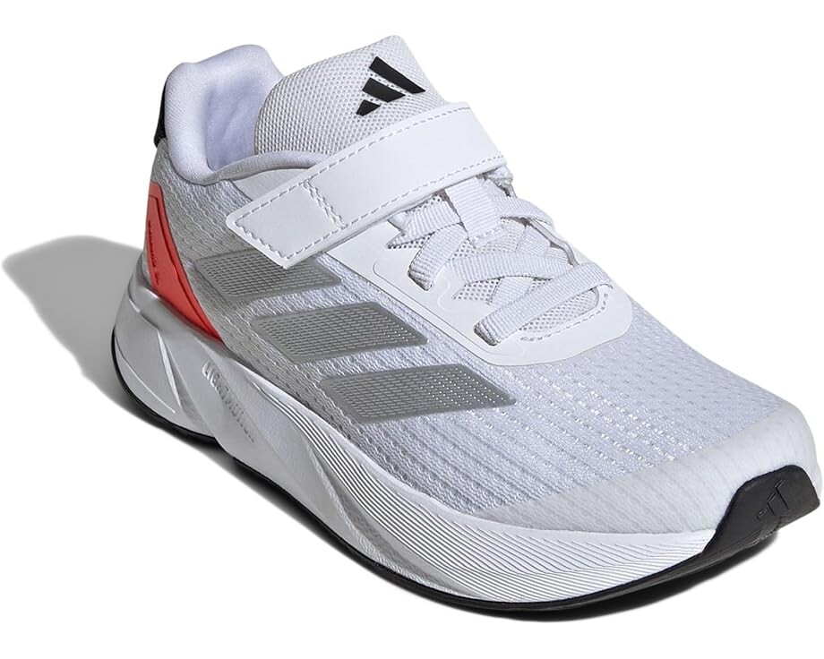 

Кроссовки adidas Kids Duramo Sl Shoes, цвет White/Silver Metallic/Solar Red