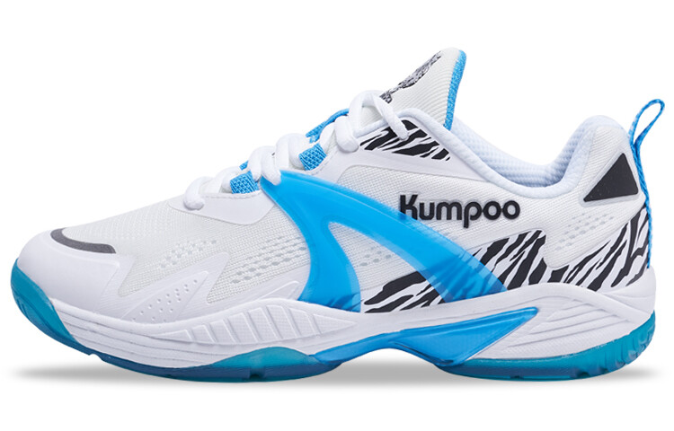 

Кроссовки KUMPOO Badminton Shoes Unisex Low-top White/blue, белый