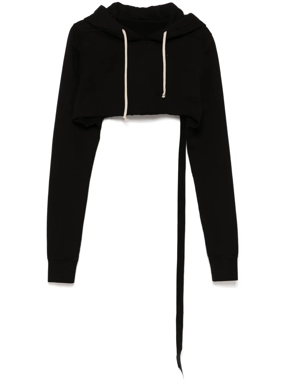 

Укороченное худи Rick Owens DRKSHDW, черный