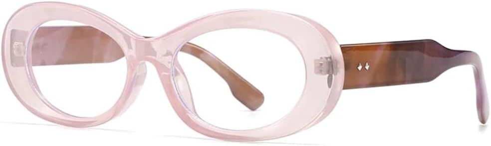 

Популярные модные овальные женские солнцезащитные очки класса люкс, винтажные мужские солнцезащитные очки с градиентной расцветкой в ​​стиле панк SZVVBKK, Purple Clear