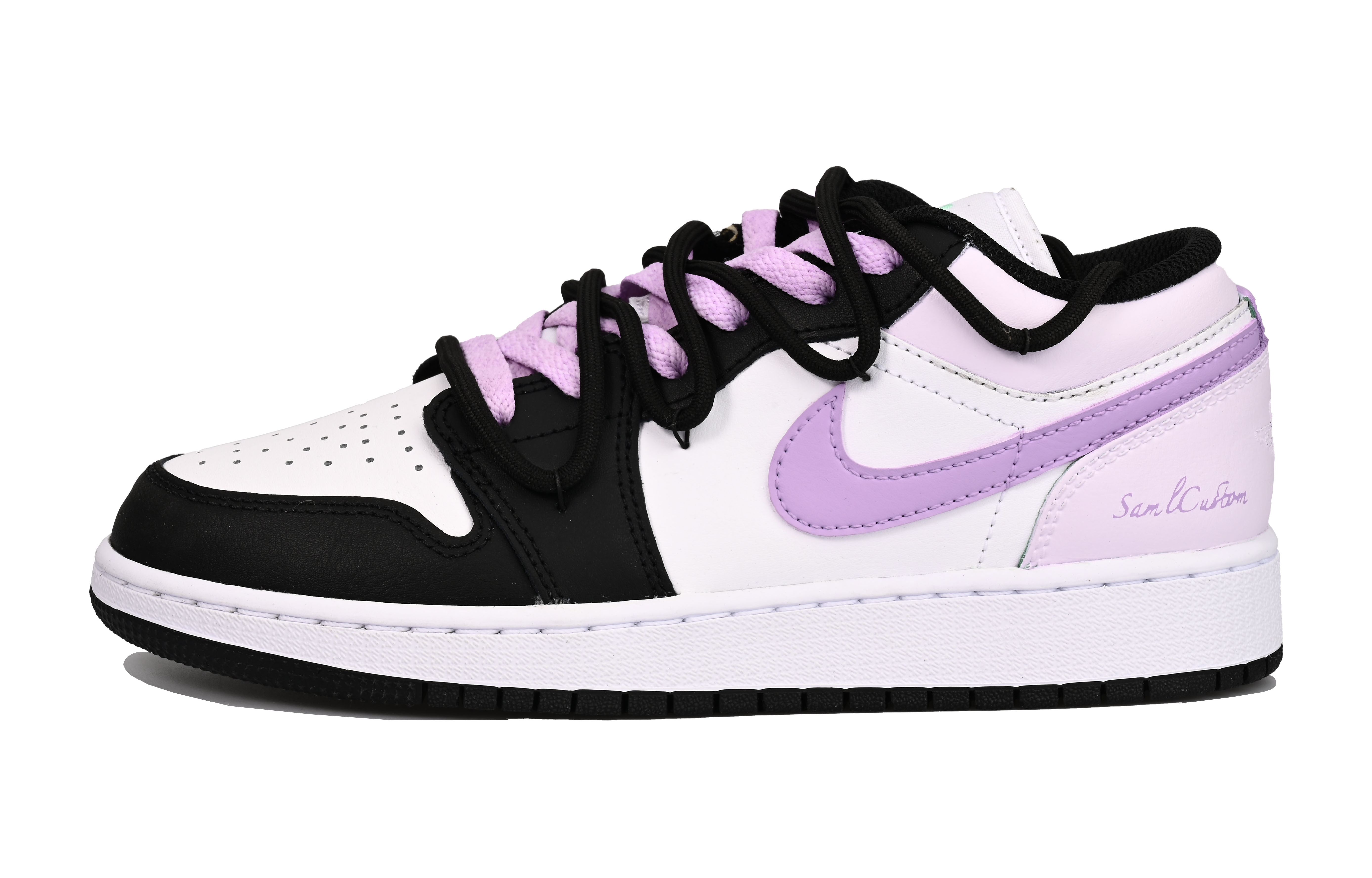 

Jordan Баскетбольные кроссовки Air 1 Vintage, низкие, мужские, розовые/черные