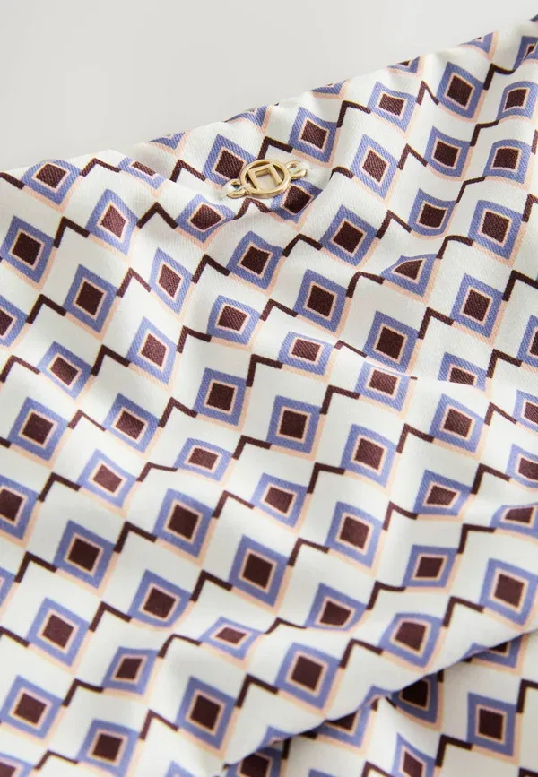 Трусы бикини Next, cream geometric, кремовый геометрический — фото 4