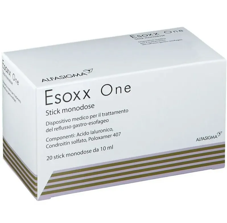 

Esoxx One 20 растворимых пероральных пакетиков-стиков против рефлюкса