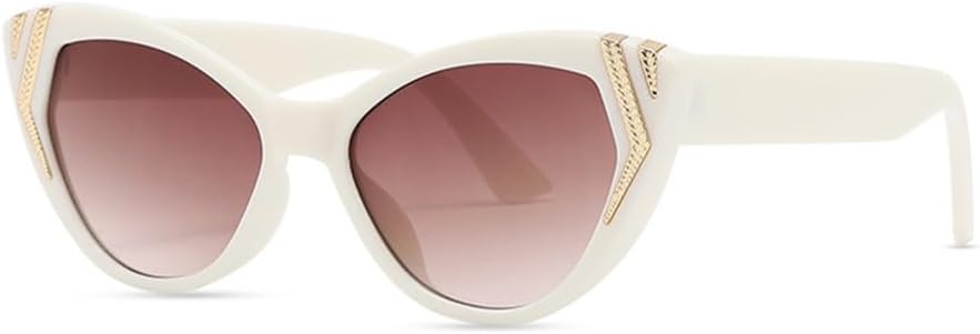 

Модные солнцезащитные очки «кошачий глаз» для женщин, винтажные солнцезащитные очки «кошачий глаз», роскошные, стильные, элегантные, с защитой от УФ-излучения UV400 TYUVIVO, C5