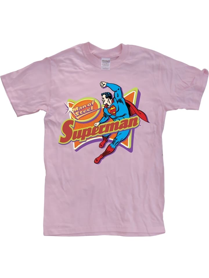 

Футболка Superman, розовый