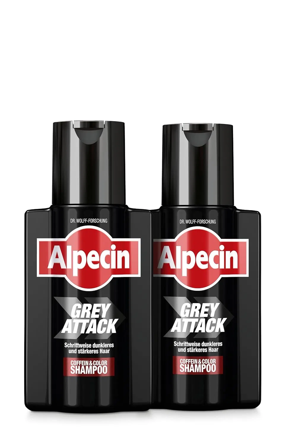 Шампунь для волос «Grey Attack Caffeine & Colour» от Alpecin