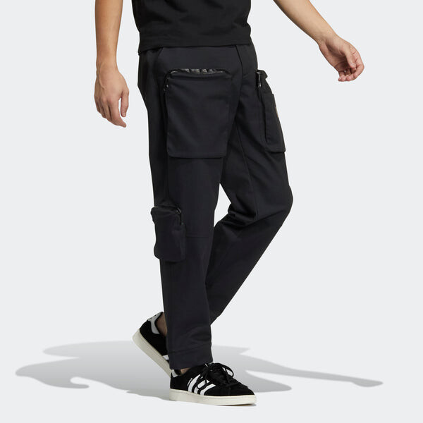 Спортивные штаны adidas originals Premium Wv Pnt Multiple Pockets Cargo Sports Long Pants Black, черный — фото 4