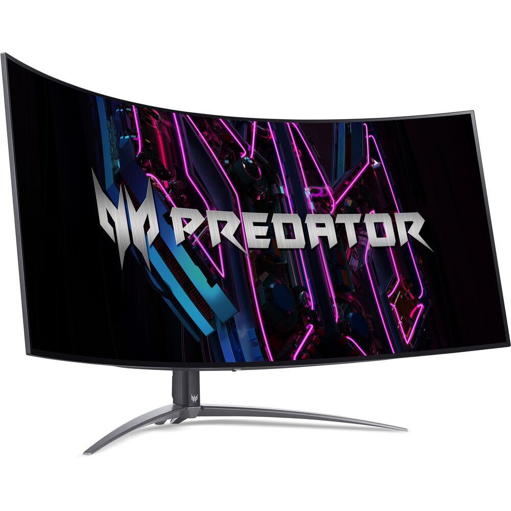 

Acer Predator X45 44,5-дюймовый двухэкранный изогнутый игровой монитор с разрешением 1440p HDR 240 Гц